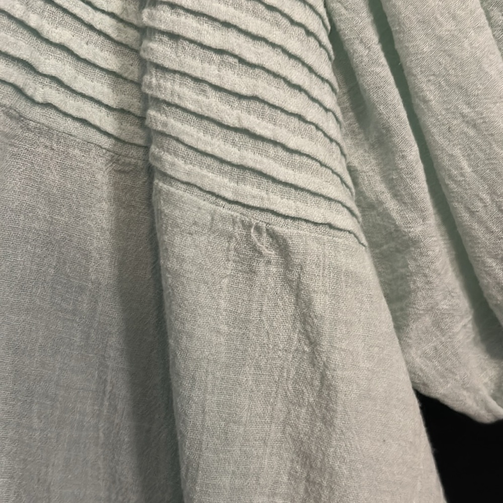 Free People Elsie Tunic Mint Green Large - Picture 7 of 9
